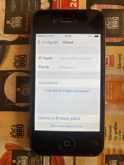 telefon de colectie iphone 4 , 16gb