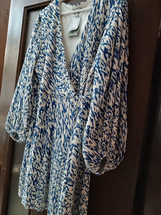 Rochie noua cu eticheta- plisata H&Masura XL