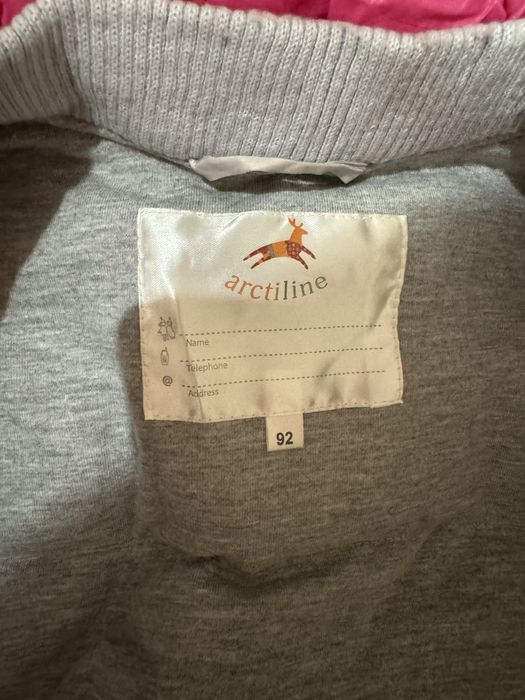 Комбинезон зимний для девочки, ростовка 92см