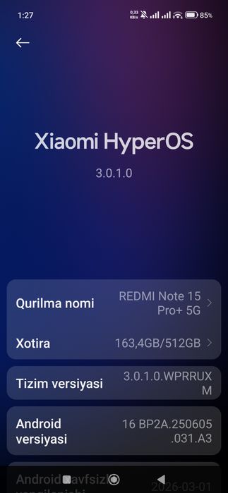 Redmi note 15 pro plus 5G