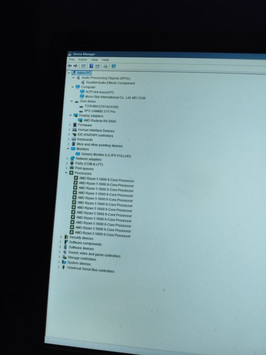 RX 6600+ R5 5600+ 32Гб DDR4 Игровой ПК комплект