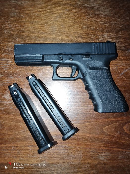 Airsoft GLOCK 17 Gen3 WE  Еърсофт Пистолет Pistolet Green Gas