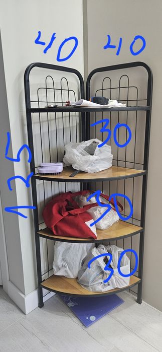 Угловой стеллаж универсальный