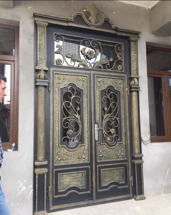 Yangi temir Darvozalar Buyurtma Beraverasizla Buxoro Asl Darvozalar