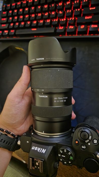 Montura Z - Tamron 28-75mm f 2.8 Di III 3 V X D G2 obiectiv