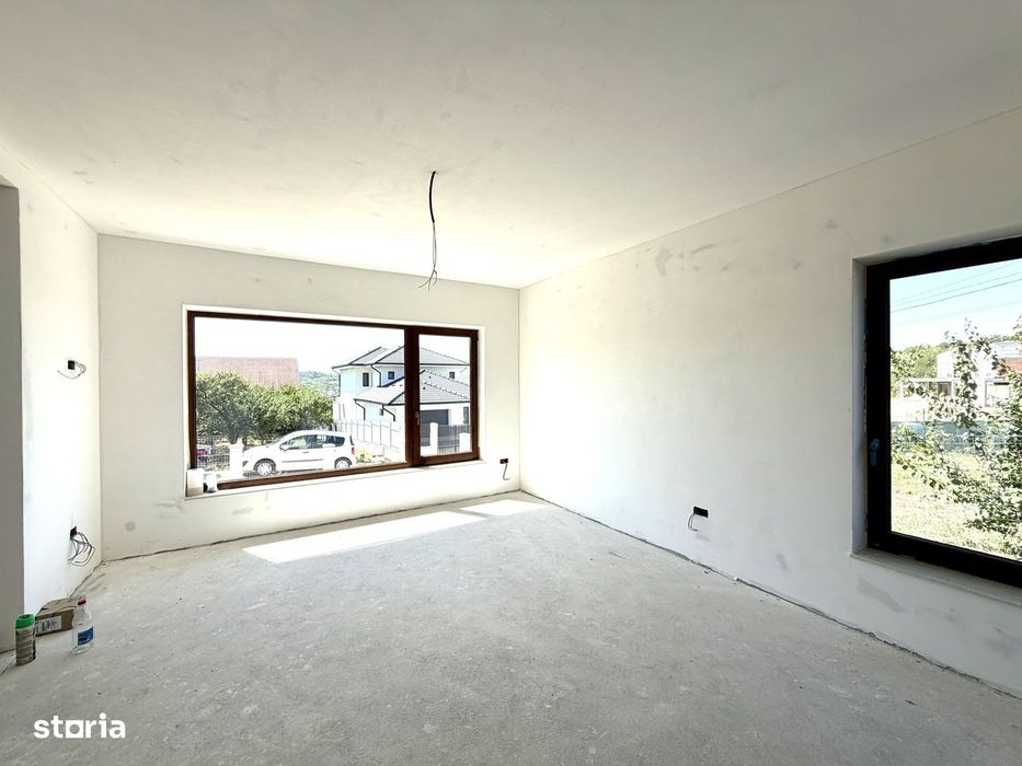 Casă modernă P+E 115 mp utili, 640 mp teren cartier Sărmaș