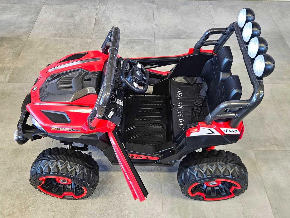 ТОП ЦЕНА!НОВО!Акумулаторно бъги/UTV Jakarta RED 4x4 с 12V батерия,USB