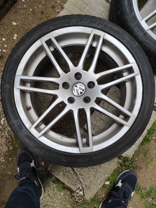 Алуминиеви джанти 19 цола с гуми за Фолксваген, Ауди, Сеат, Шкода