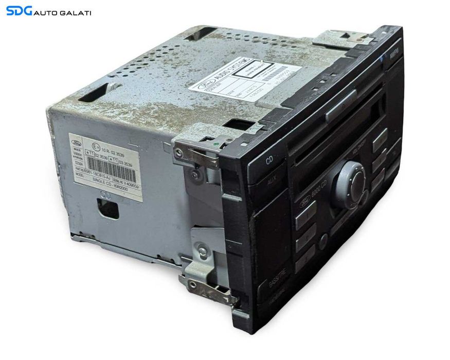 Unitate Radio CD Player Single CD 6000CD Single CD KW2000 Ford Fusion 2002 - 2012 Cod 6S61-18C815-AJ [LR3677]