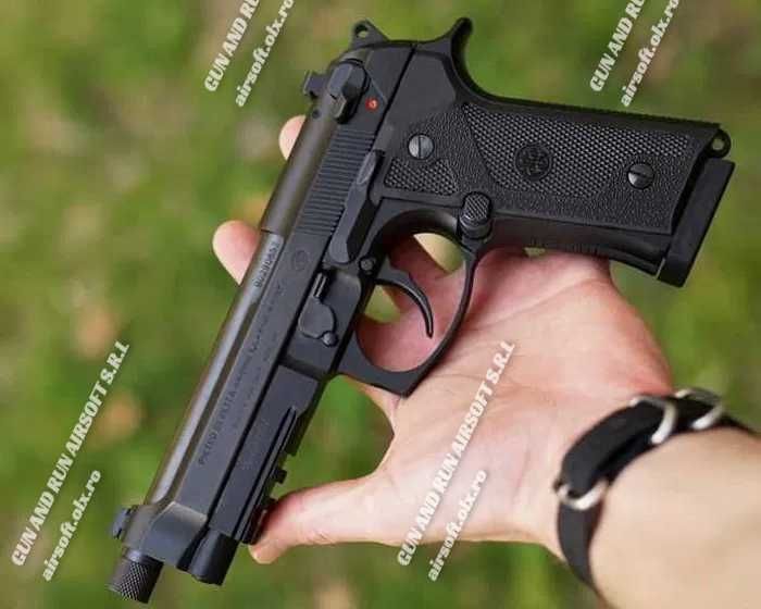 MODEL NOU!! Pistol Airsoft FULL METAL ~Taurus Black~ Cu Aer Comprimat