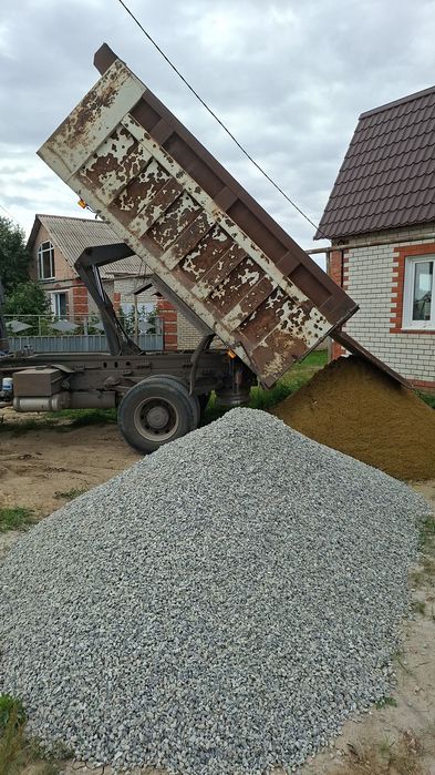 Песок щебень хвосты Отсев грунт и Глин