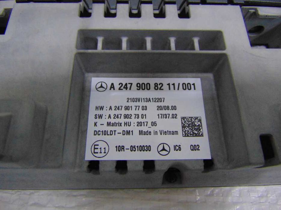 Tabletă full  A B CLA EQS W247 W177 W243 W118 retrofit A2479008211