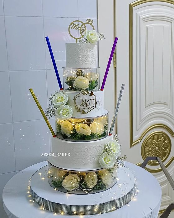 Торты на заказ Алматы. Свадебные торты. Торты на заказ - Прочие услуги ...