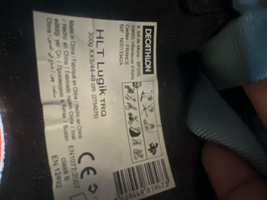 Casta de ski copii Lugik 44-49cm