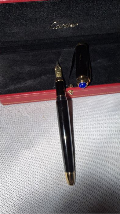 Cartier ручка золотая