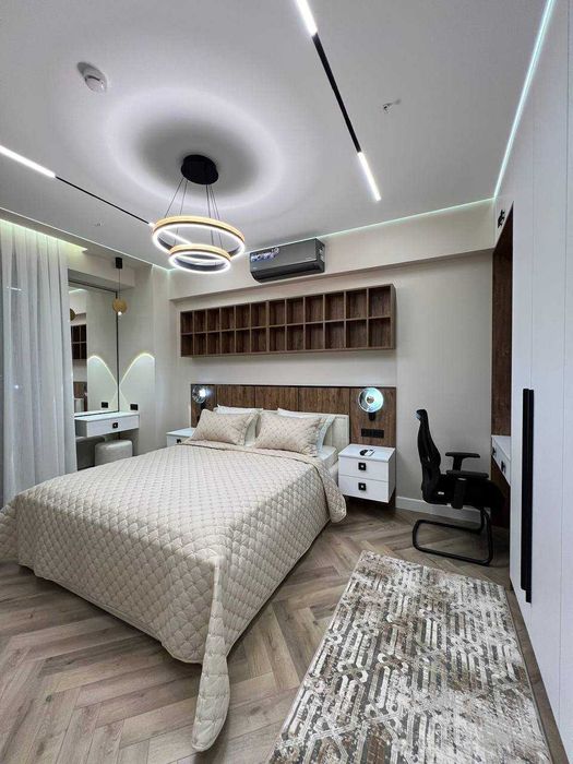 Ташкент сити • NRG U-Tower • 2-комн • 55м² • этаж 16/27 • [2ША: 008А]