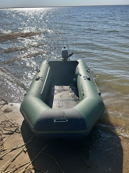 Лодка с мотором , Аква 2800, мотор нанатех 3.5