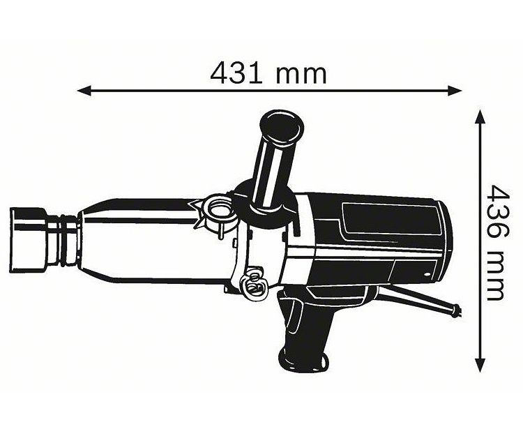 Импульсный гайковёрт Bosch GDS 30 Professional