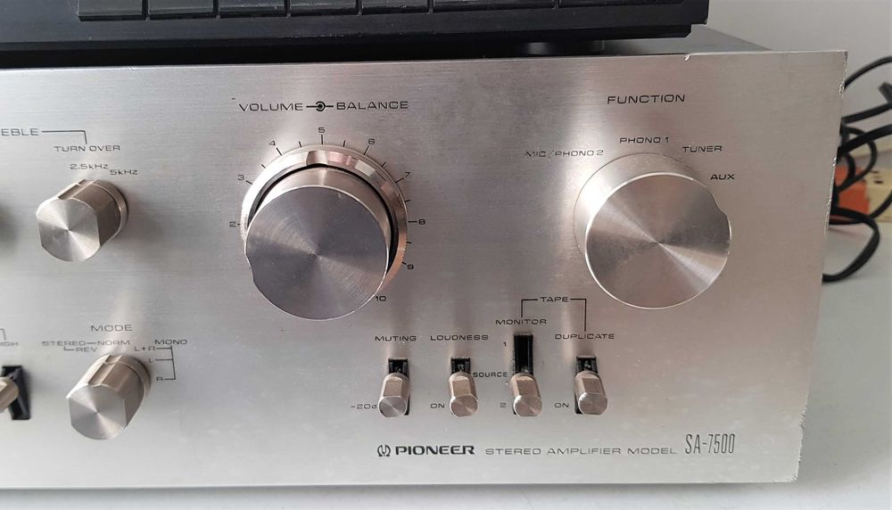 Pioneer SA 7500 amplificator stereo vintage audiophile vinil statie
