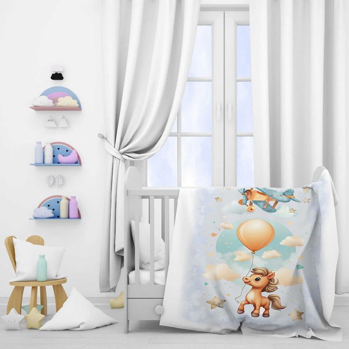 Детски поларени одеяла с приказни мотиви - 12 варианта