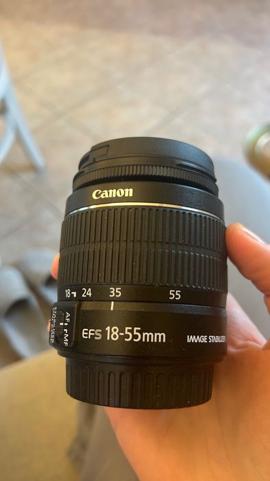 Canon обектив efs 18-55