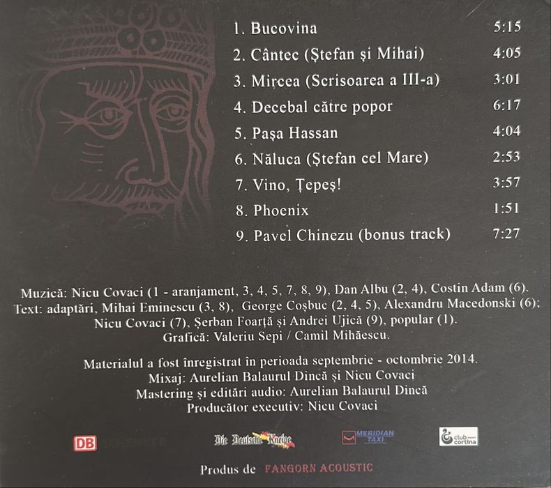 Phoenix – Vino, Țepeș! CD original SEMNAT / AUTOGRAFE / Colecție