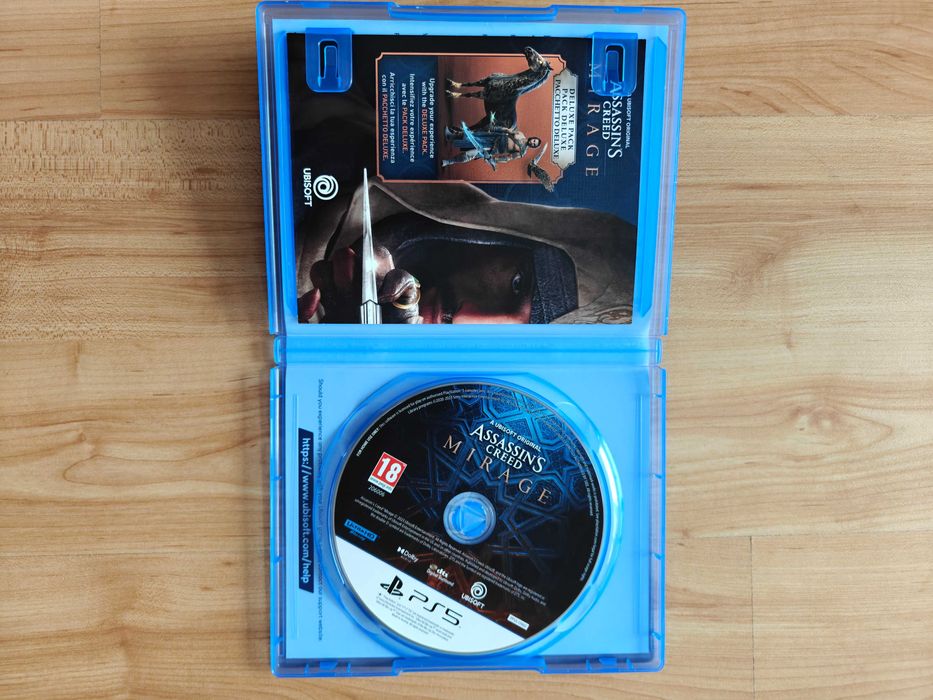 Неупотребявани Assassin's Creed Mirage и Star Wars Jedi Fallen Order (PS5)