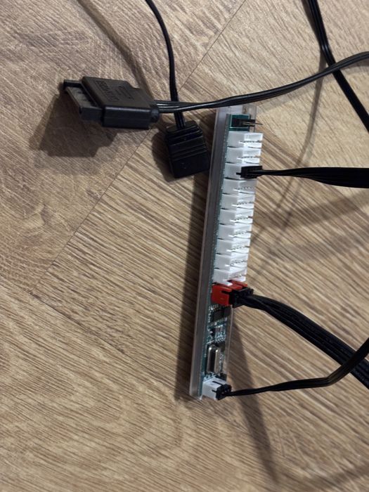 Pack 7 ventilatoare pc fan 120mm argb cu controller si telecomanda