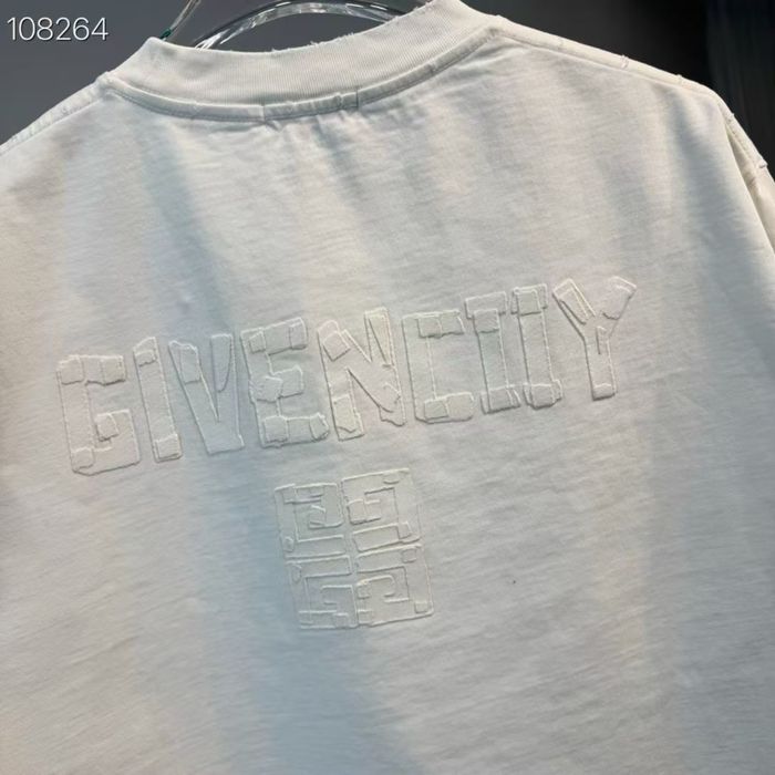 Tricou  Givenchy White  T-Shirt Alb [Verificare Colet] Caliate Premium