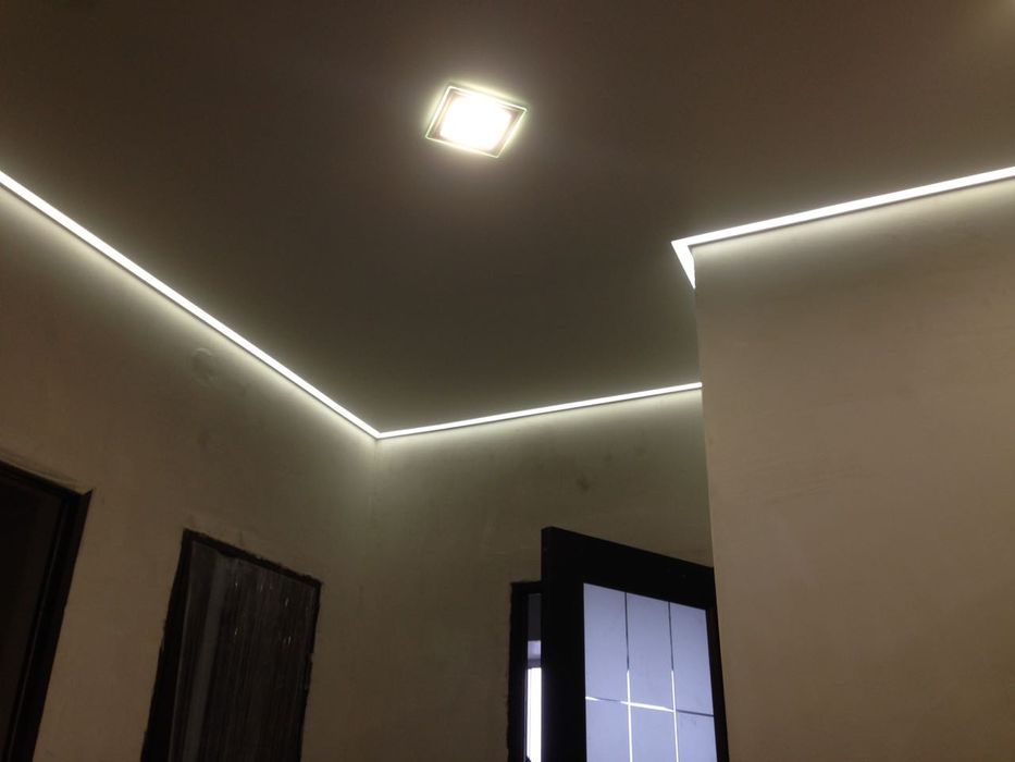 Натяжные потолки с современным дизайном