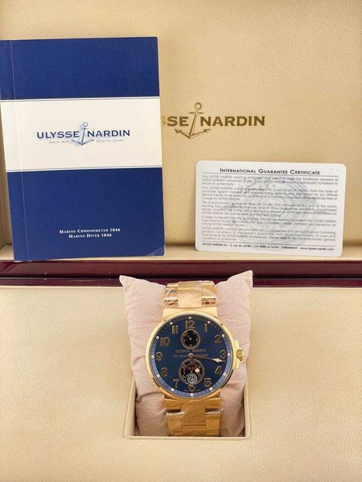 часы Ulysse Nardin Maxi Marine Gold