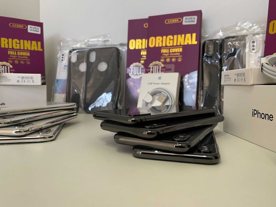 iPhone X 256GB - 12 месеца ГАРАНЦИЯ + ПОДАРЪЦИ