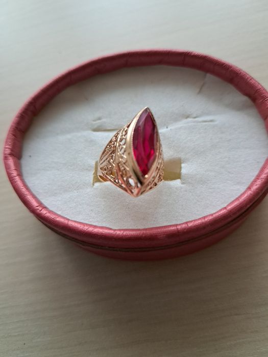 Vand inel aur 14 karate