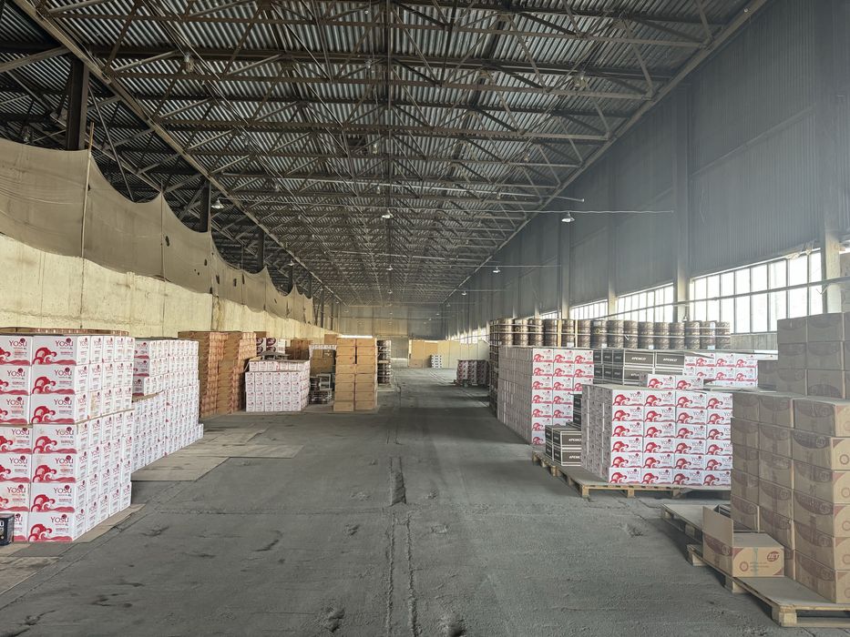 Срочно сдается склады с развяской ЖД в Сергели!! С Автоном трасформато