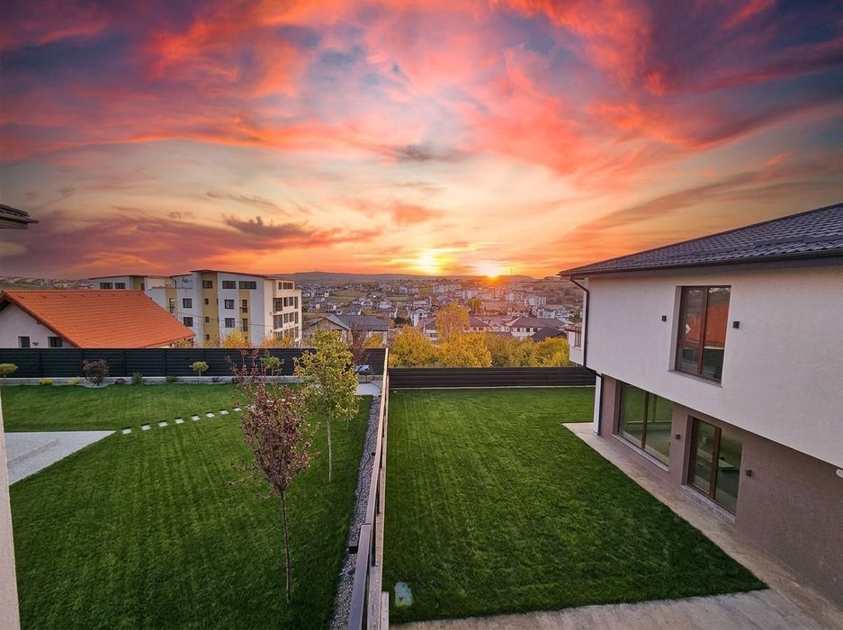 Ap 4 camere, 3 bai, 116mp, 390mp teren, incalzire pardoseala, parcare