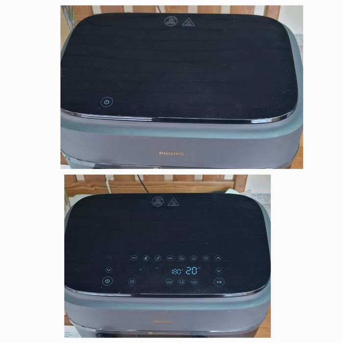 Фритюрник  Philips Dual Basket 3000- 2750W,9л,2 кошници, 8 програми