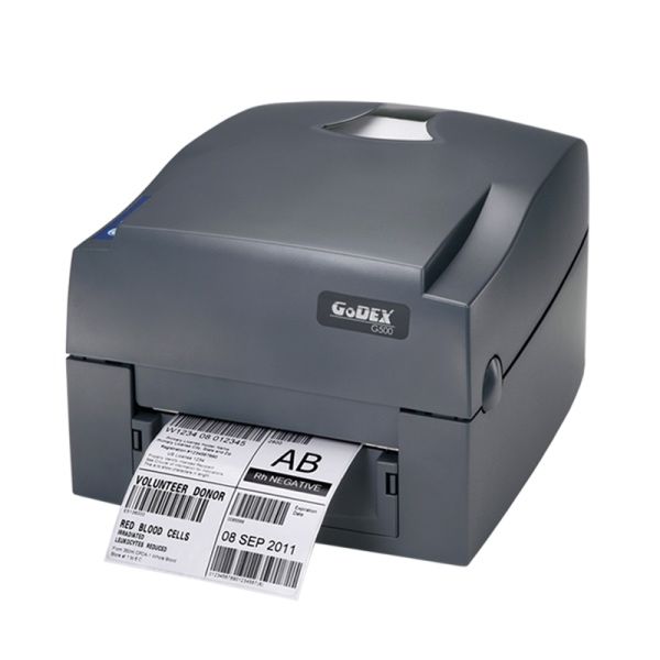 Godex G530 barkod printer, ribbon, nakleyka