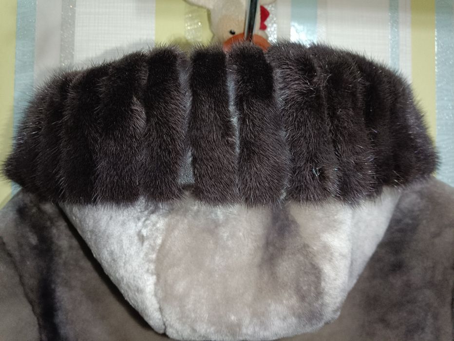 Шуба натуральная — мутон.