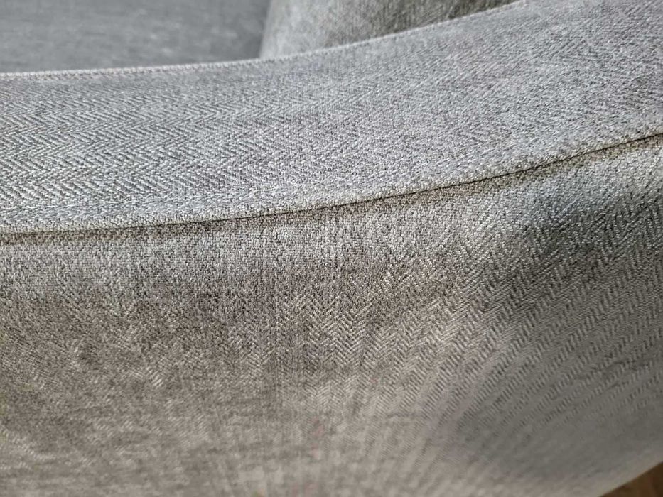 Сив диван от плат с функция сън "Myriad"