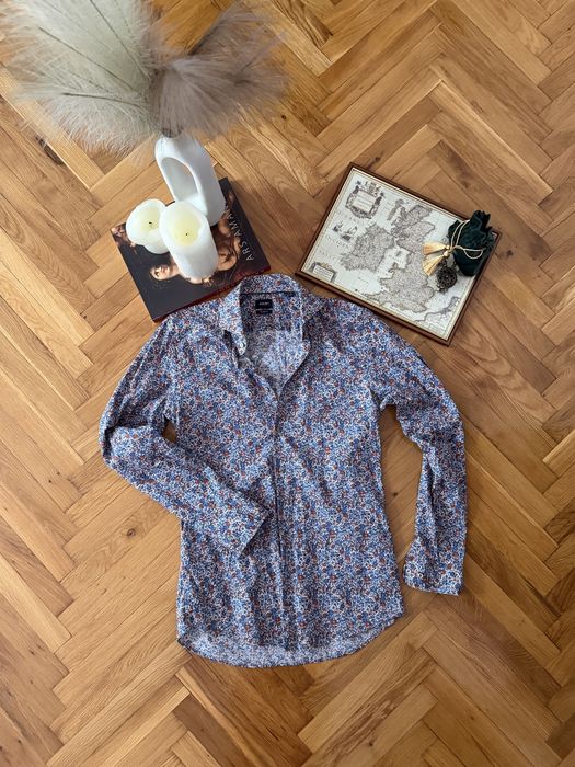 Cămașă JOOP! Slim Fit florală bărbați, mărimea 39 / 15½