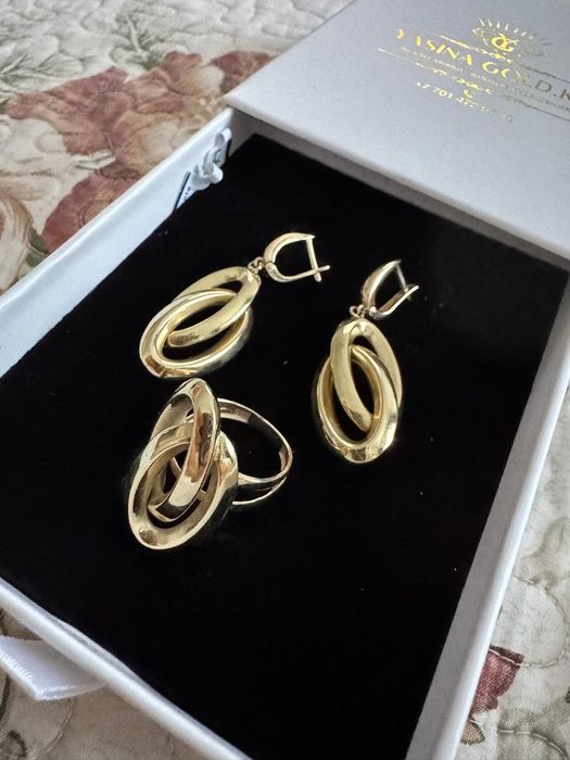 Золотой комплект 585 пробы