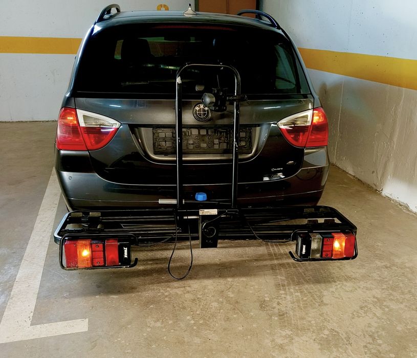 Suport biciclete Thule auto pe carlig