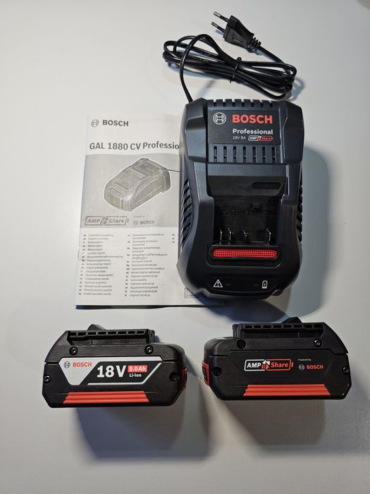 Set Bosch 18V acumulator ProCore si incarcator