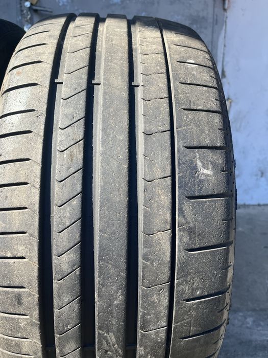 4 бр. гуми спорт пакет 255/40/20 и 295/35/20 Pirelli DOT 0818 6/4 mm