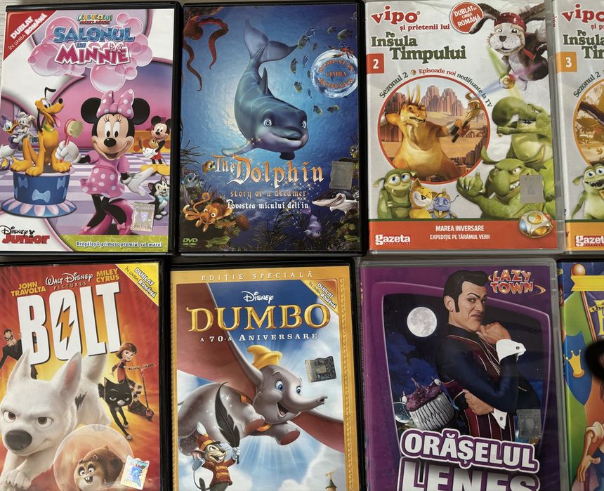 Dvd animatii- fara zgarieturi- ca noi DUBLATE RO