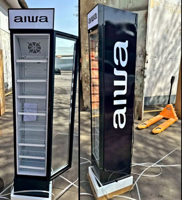 Витринный холодильник AIWA SC-145 B — Премиальный вид и идеальный холо