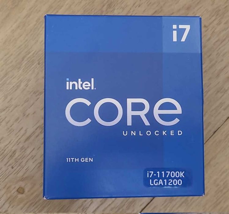 Procesor Intel Core i7-11700K (11th Gen) - 5.00 GHz , soket 1200 , nou, sigilat