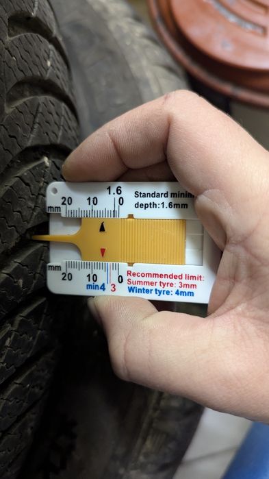 Железни джанти с гуми от Шкода Октавия 2
4бр.
 
Грайфер около 5мм
Дот