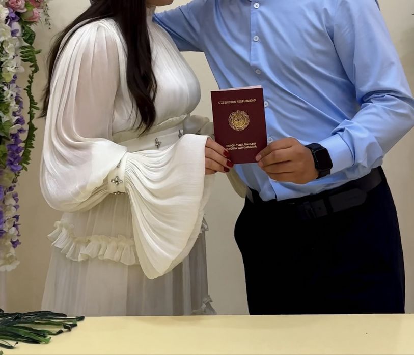 Продается белое платье на ЗАГС