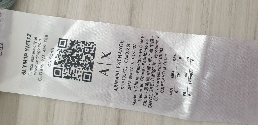 Armani Exchange A/X Wool Knit Womens  XS НОВО! ОРИГИНАЛ! Дамскo Поло